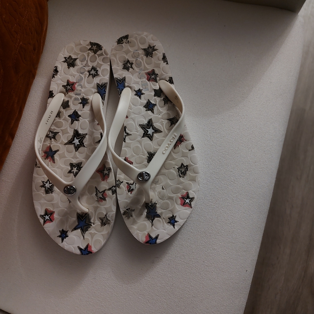 Coach Flip Flops